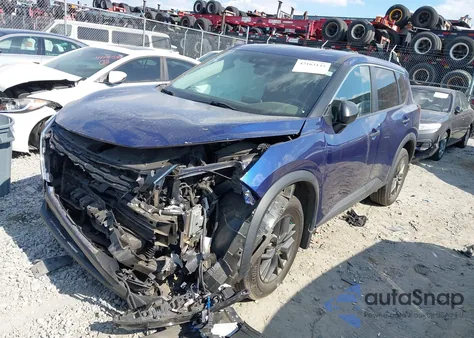 2021 Nissan Rogue S Fwd из США, поврежденный, VIN 5N1AT3AA1MC835660